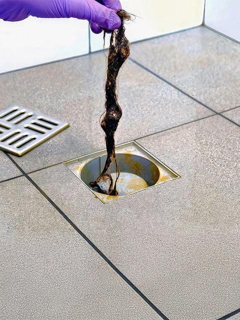 Shower Drain Clearing