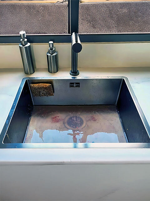 Kitchen Sink Blockages